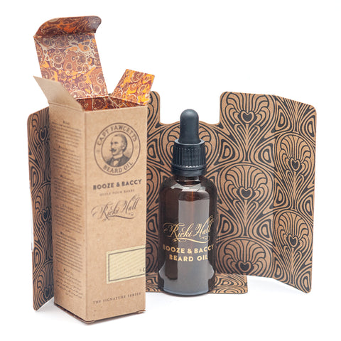 Captain Fawcett Limited Booze & Baccy Beard Oil 50ml