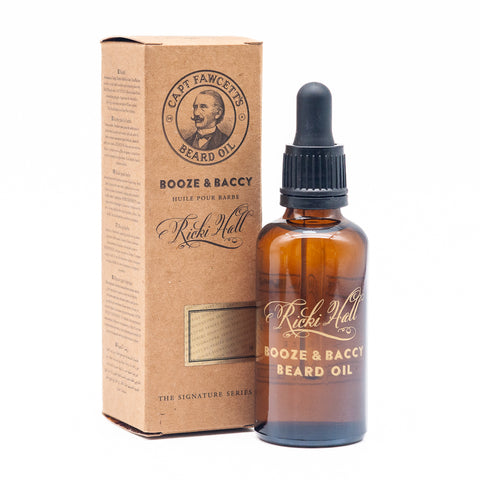 captain fawcett limited Booze & Baccy Beard Oil 50ml