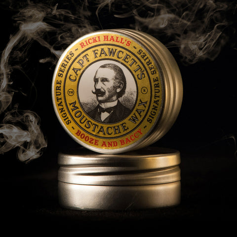 Captain Fawcett Limited Booze & Baccy Moustache Wax
