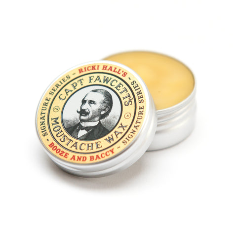 captain fawcett limited Booze & Baccy Moustache Wax