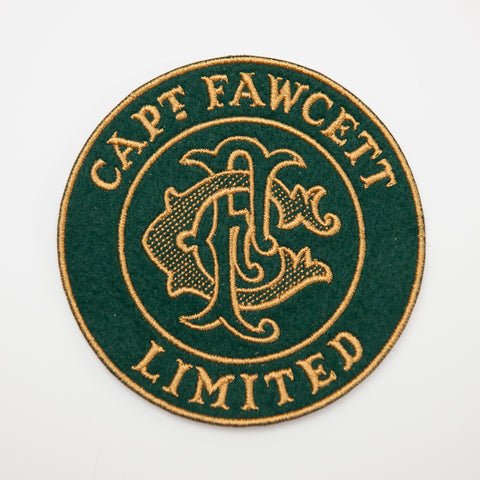 Captain Fawcett Limited Embroidered Felt Patch