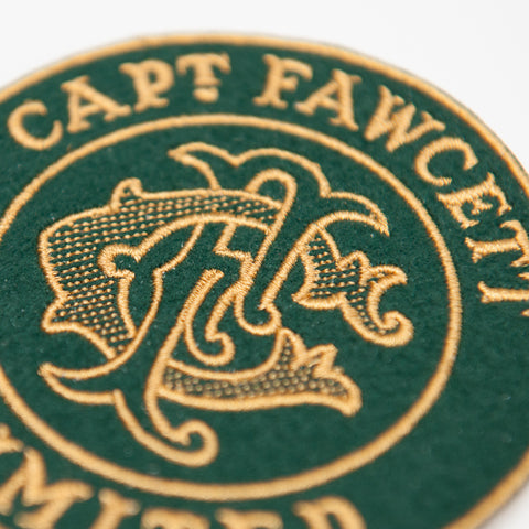 Captain Fawcett Limited Embroidered Felt Patch