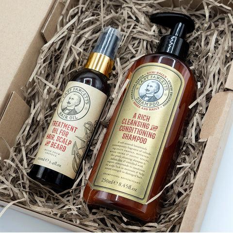 Captain Fawcett Limited Hair Care Gift Set