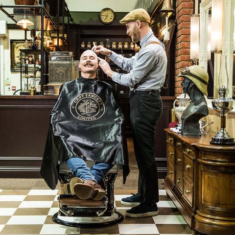 captain fawcett limited Heavyweight Barbers Cape