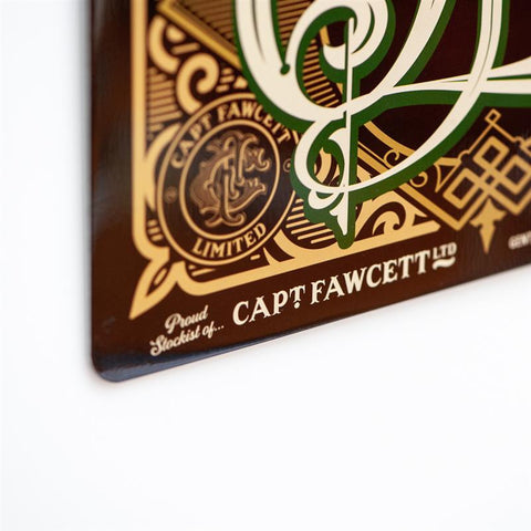 Captain Fawcett Limited Open & Closed Hanging Sign