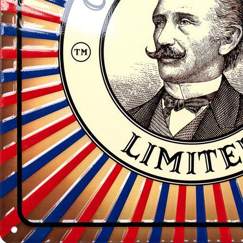 Captain Fawcett Limited Tin Plate Sign