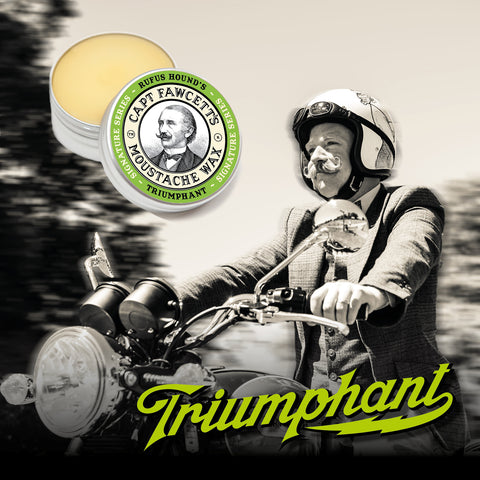 Captain Fawcett Limited Triumphant Moustache Wax