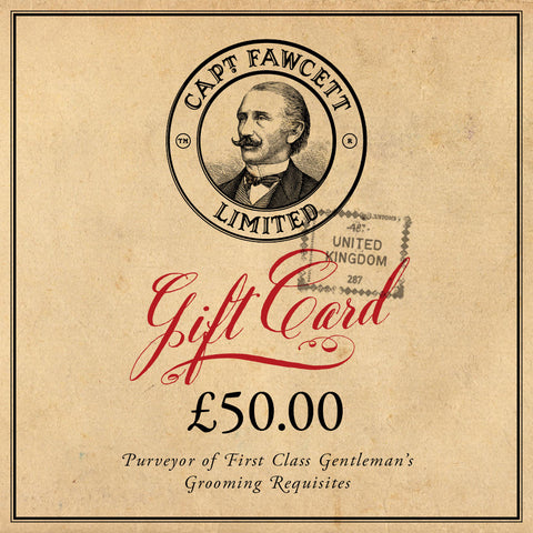 Captain Fawcett Limited Captain Fawcett's Gift Card