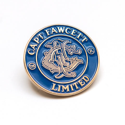 captain fawcett limited Captain Fawcett Stove Enamel Badge