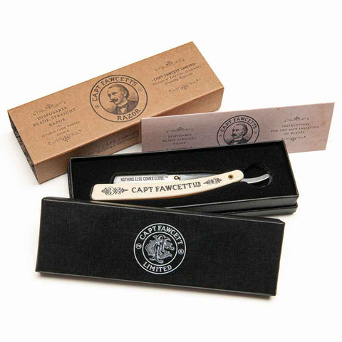 Captain Fawcett Limited Disposable Blade Straight Razor