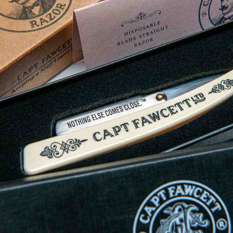 Captain Fawcett Limited Disposable Blade Straight Razor