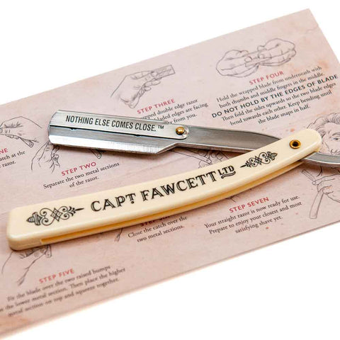 Captain Fawcett Limited Disposable Blade Straight Razor