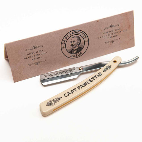 captain fawcett limited Disposable Blade Straight Razor