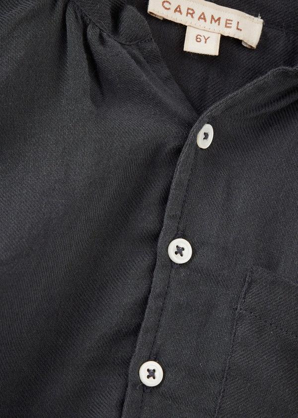 Caramel ADONIS SHIRT - CHARCOAL