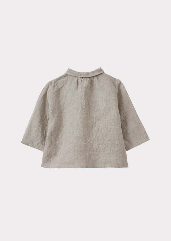 Caramel ALOE BABY SHIRT - GREY
