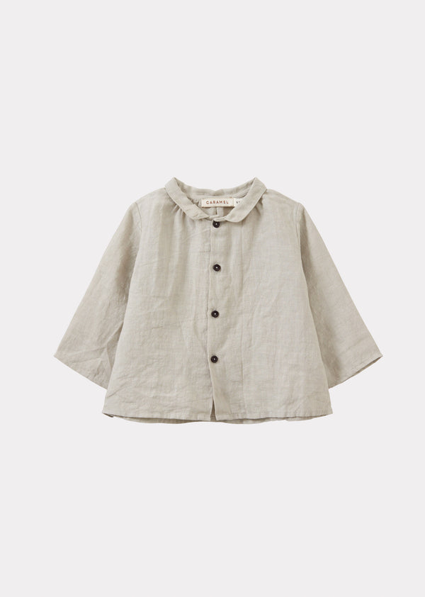 caramel ALOE BABY SHIRT - GREY