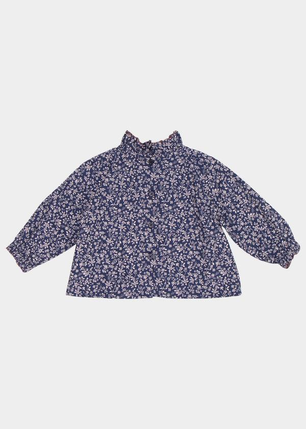 Caramel AMICIA BABY BLOUSE - NAVY FLORAL