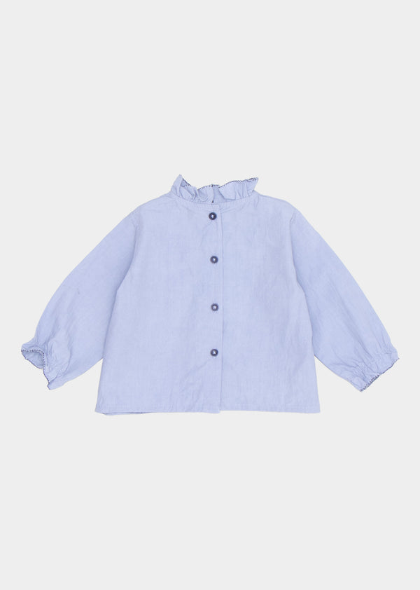 Caramel AMICIA BABY BLOUSE - SLATE BLUE