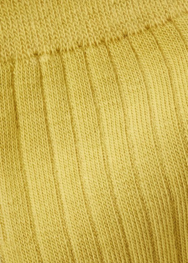 Caramel ANKLE RIB SOCKS CHILD - ANIS