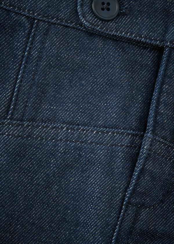 Caramel APERA SKIRT - BLUE DENIM