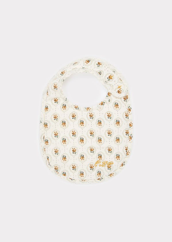 caramel BABY BIB - FLOWER RING