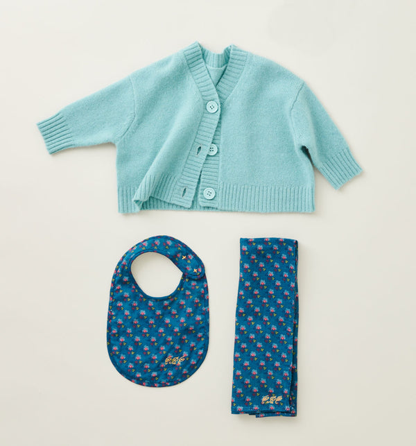 Caramel BABY BIB - POSEY DOT