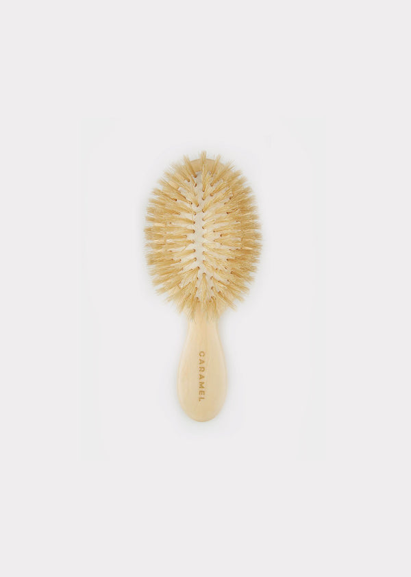 caramel BABY HAIRBRUSH - NATURAL