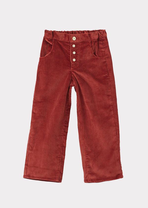 caramel BATH TROUSER - RUST
