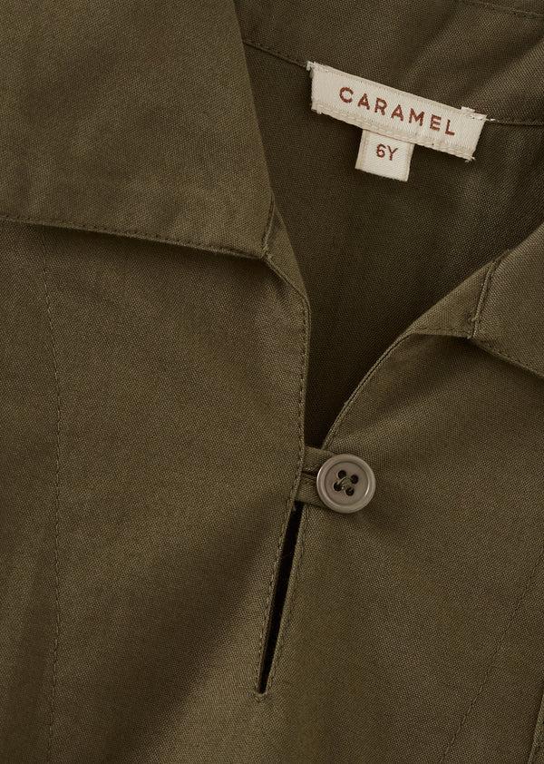 Caramel BERGAMOT SHIRT - KHAKI