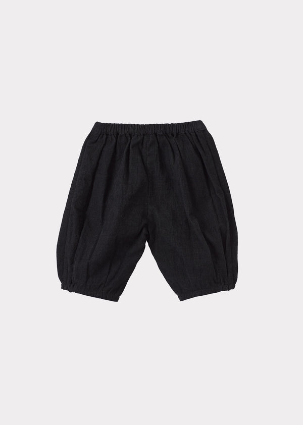 Caramel BOBBY BABY COTTON TROUSERS - BLACK