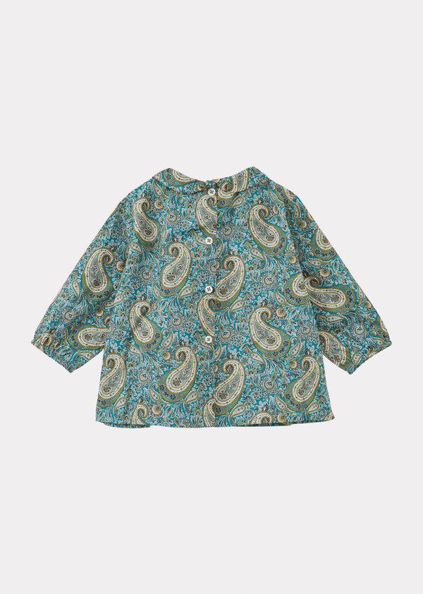 Caramel BRISTOL BABY SHIRT - PAISLEY