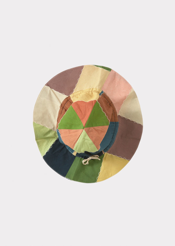 Caramel CADIA HAT - PATCHWORK