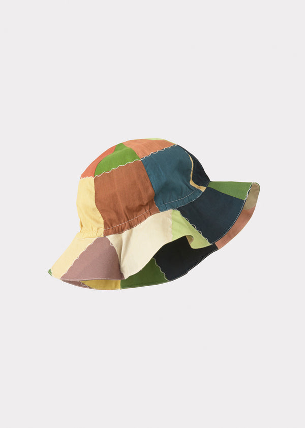 caramel CADIA HAT - PATCHWORK