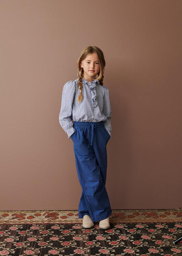 Caramel CAPER TROUSER - INDIGO