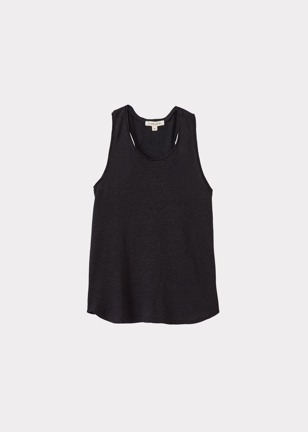 caramel CASSIA CHILDREN'S TOP - BLACK / WHITE