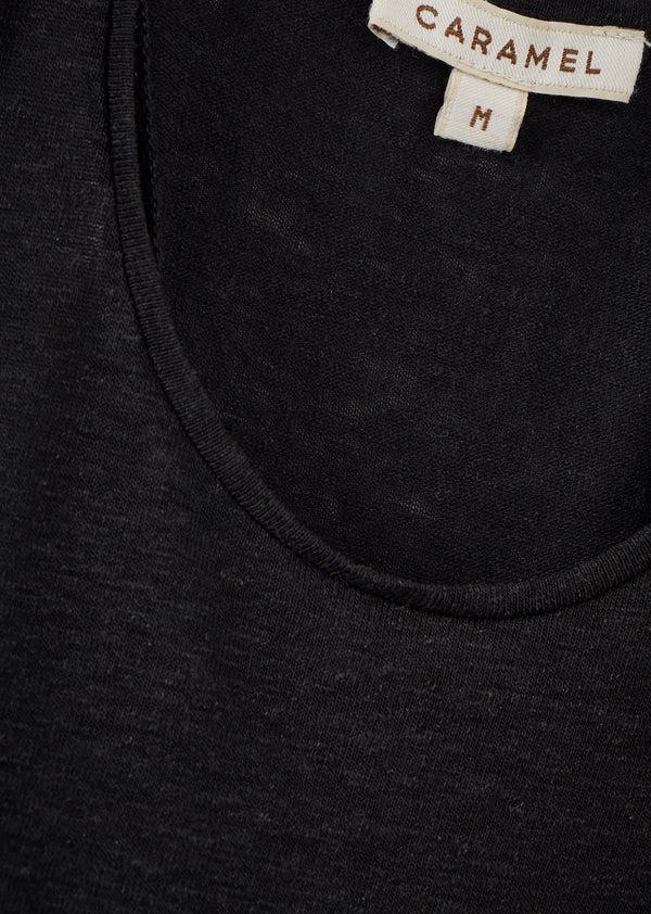 Caramel CASSIA CHILDREN'S TOP - BLACK / WHITE