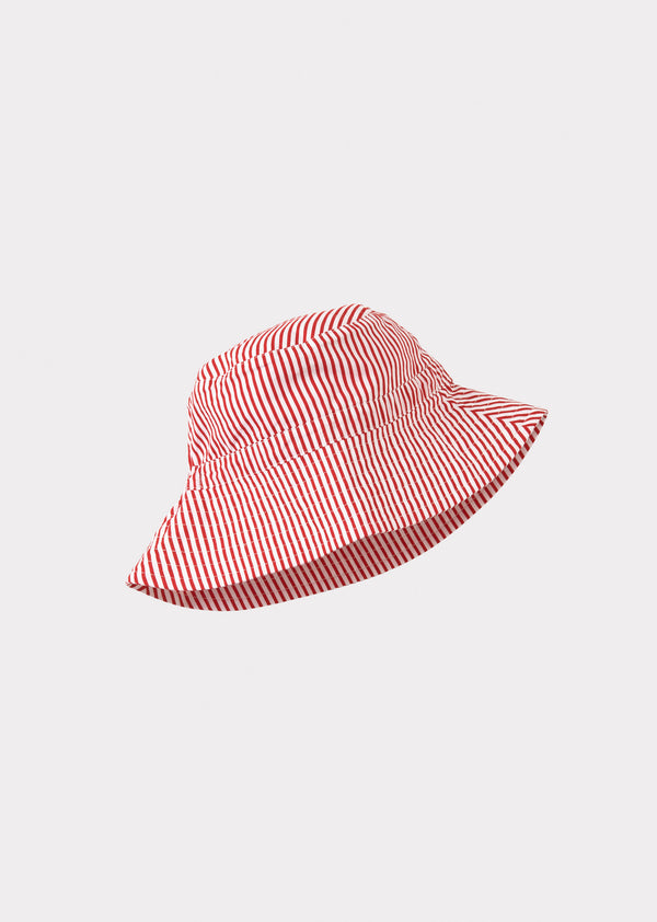 caramel CEDRUS HAT - RED STRIPE