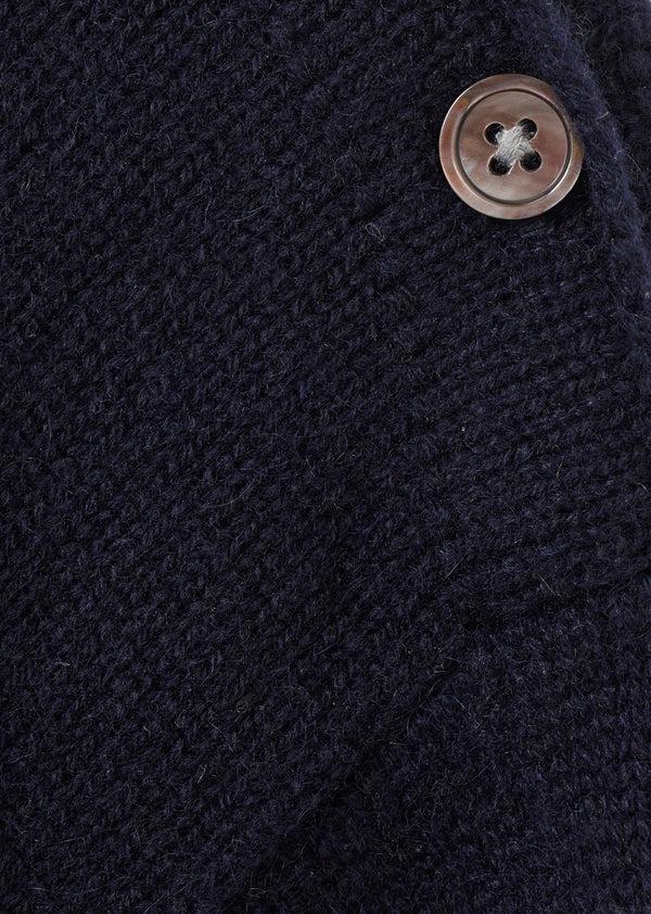 Caramel CERO WOMEN'S CASHMERE JUMPER - NAVY