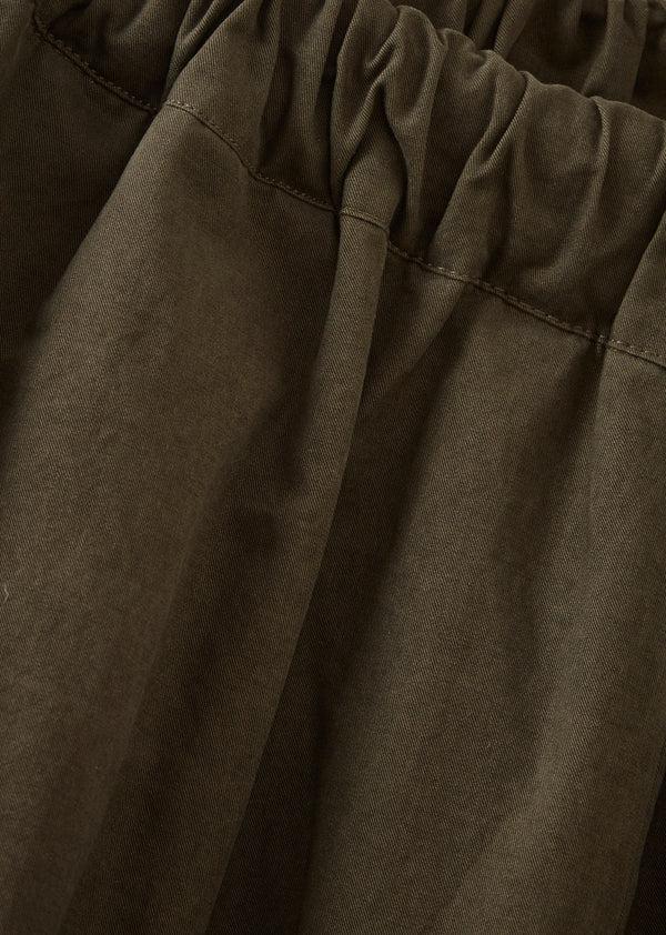 Caramel CHICHESTER WOMEN'S COTTON TROUSERS - KHAKI