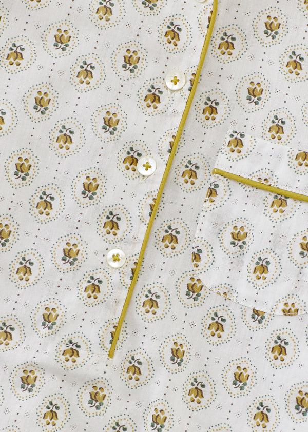 Caramel CHILD NIGHTDRESS - FLOWER RING