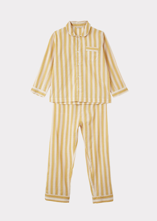 caramel CHILD PYJAMA SET - YELLOW STRIPE