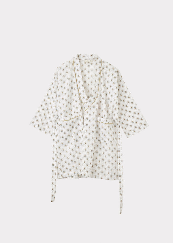 caramel CHILD ROBE - FLOWER RING