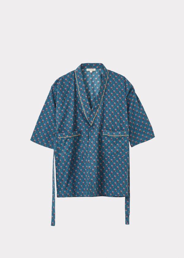 caramel CHILD ROBE - POSEY DOT