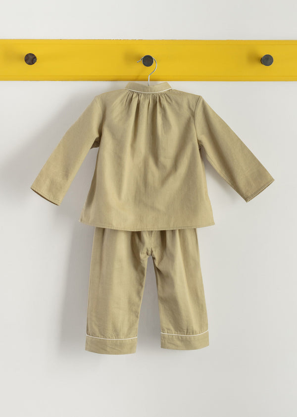Caramel CHILDREN PYJAMA H23 - VERT 77 RUE DE VARENNE