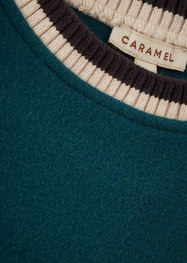 Caramel CHILI SWEATSHIRT - MOSS