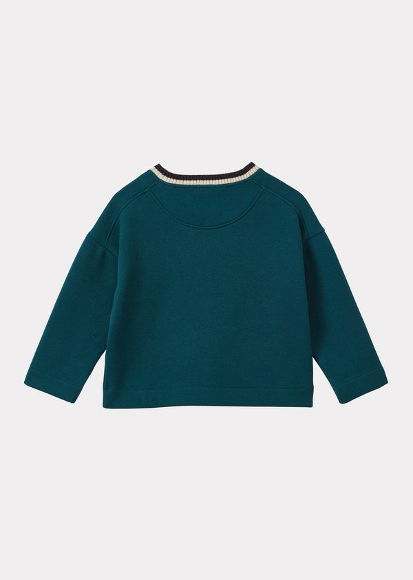 Caramel CHILI SWEATSHIRT - MOSS