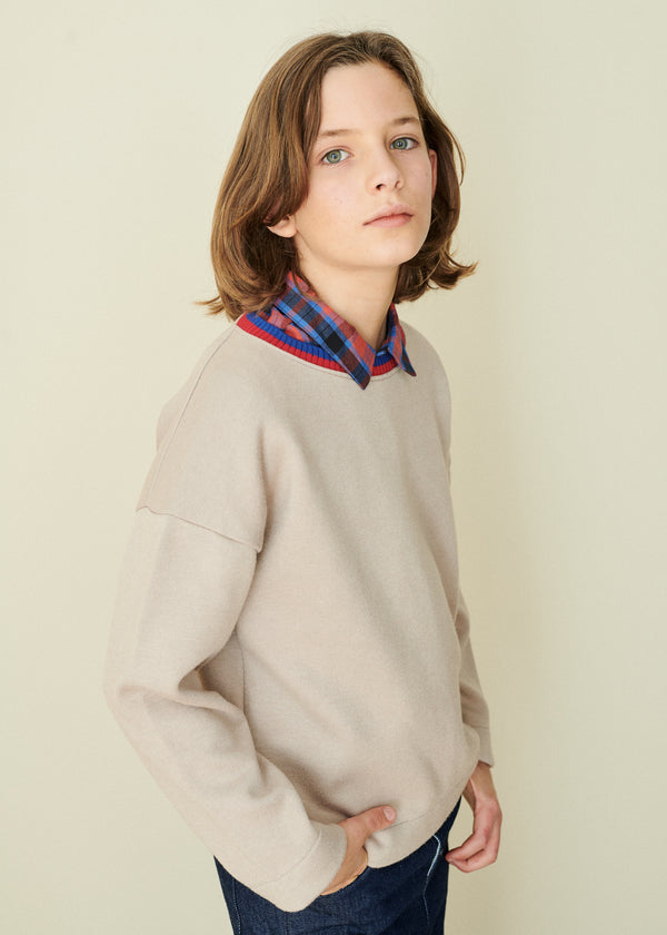 Caramel CHILLI SWEATSHIRT - NATURAL