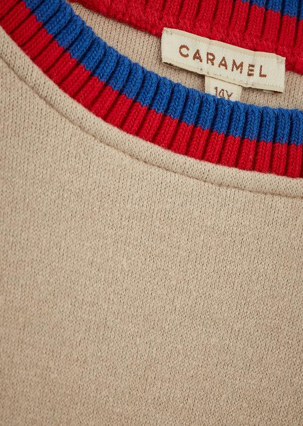 Caramel CHILLI SWEATSHIRT - NATURAL