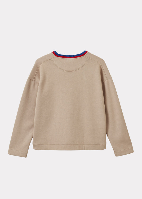 Caramel CHILLI SWEATSHIRT - NATURAL