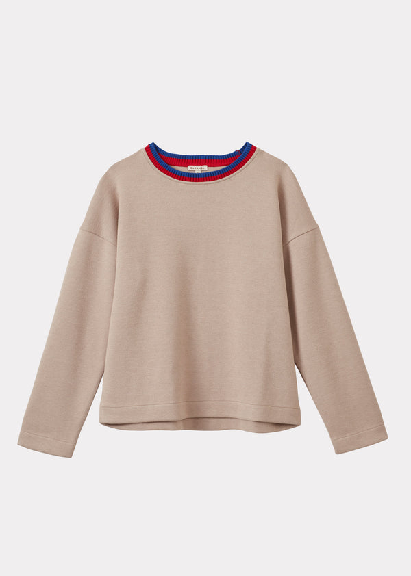caramel CHILLI SWEATSHIRT - NATURAL
